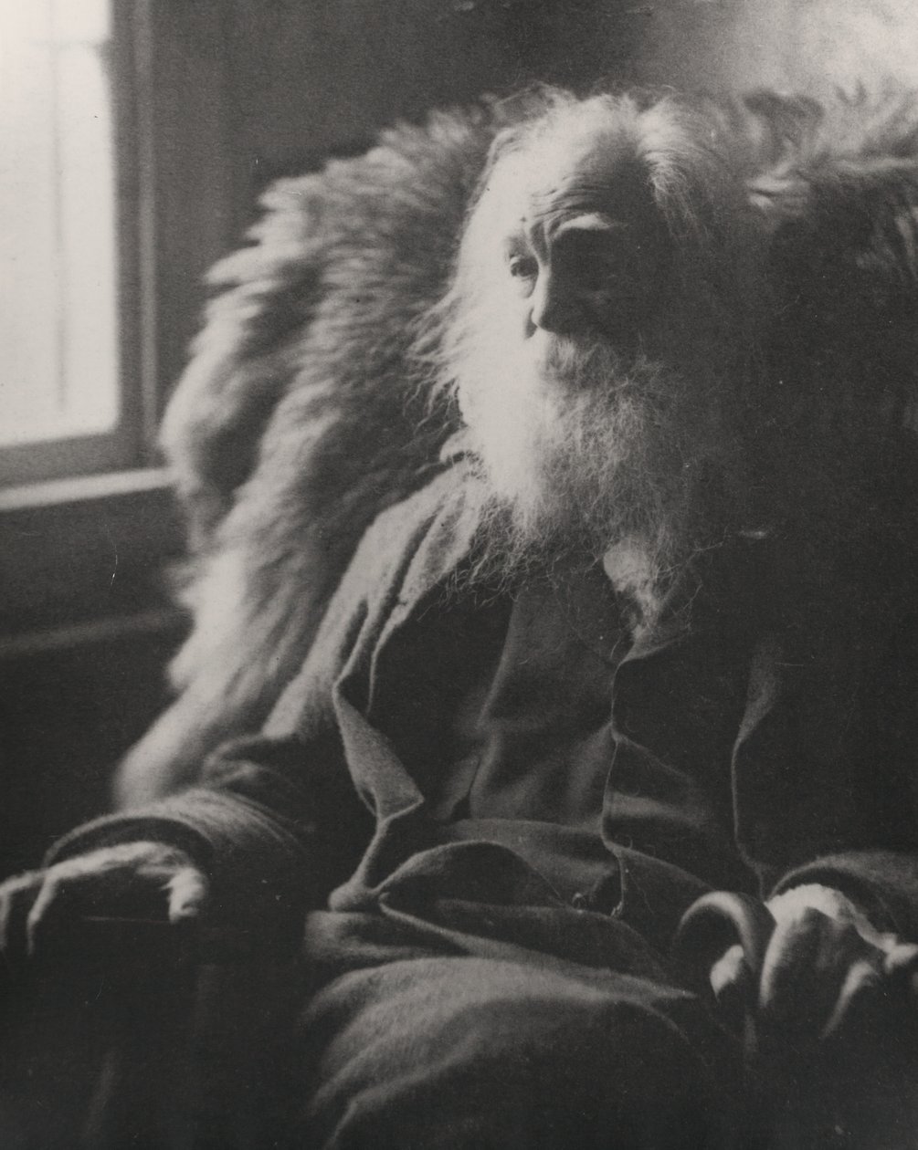 Walt Whitman, 1891 af Thomas Eakins