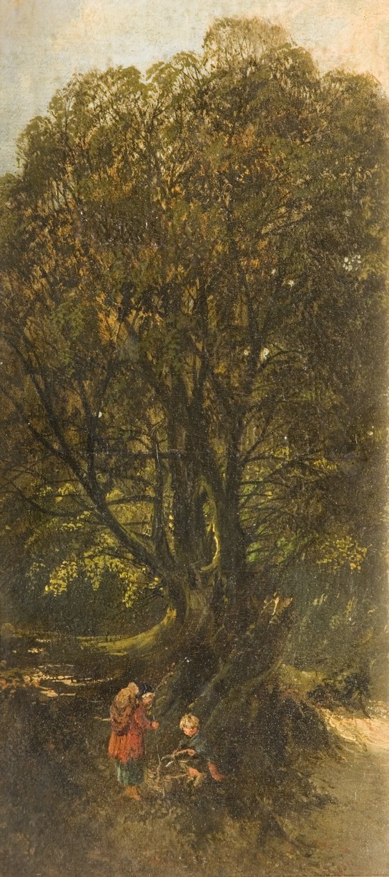 Landskab med figurer af Thomas Creswick