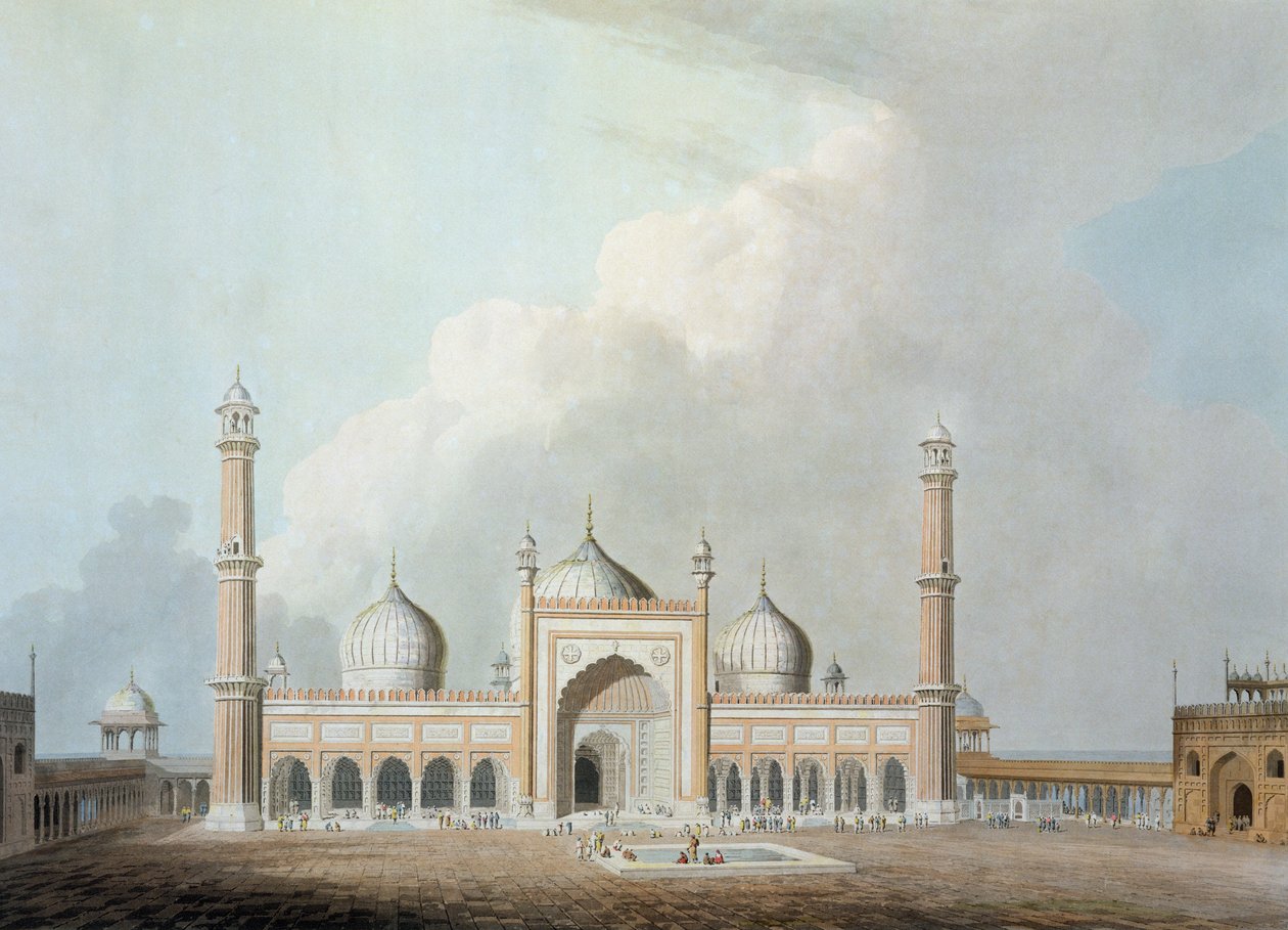 The Jummah Musjed, Delhi, plade XXIII fra 