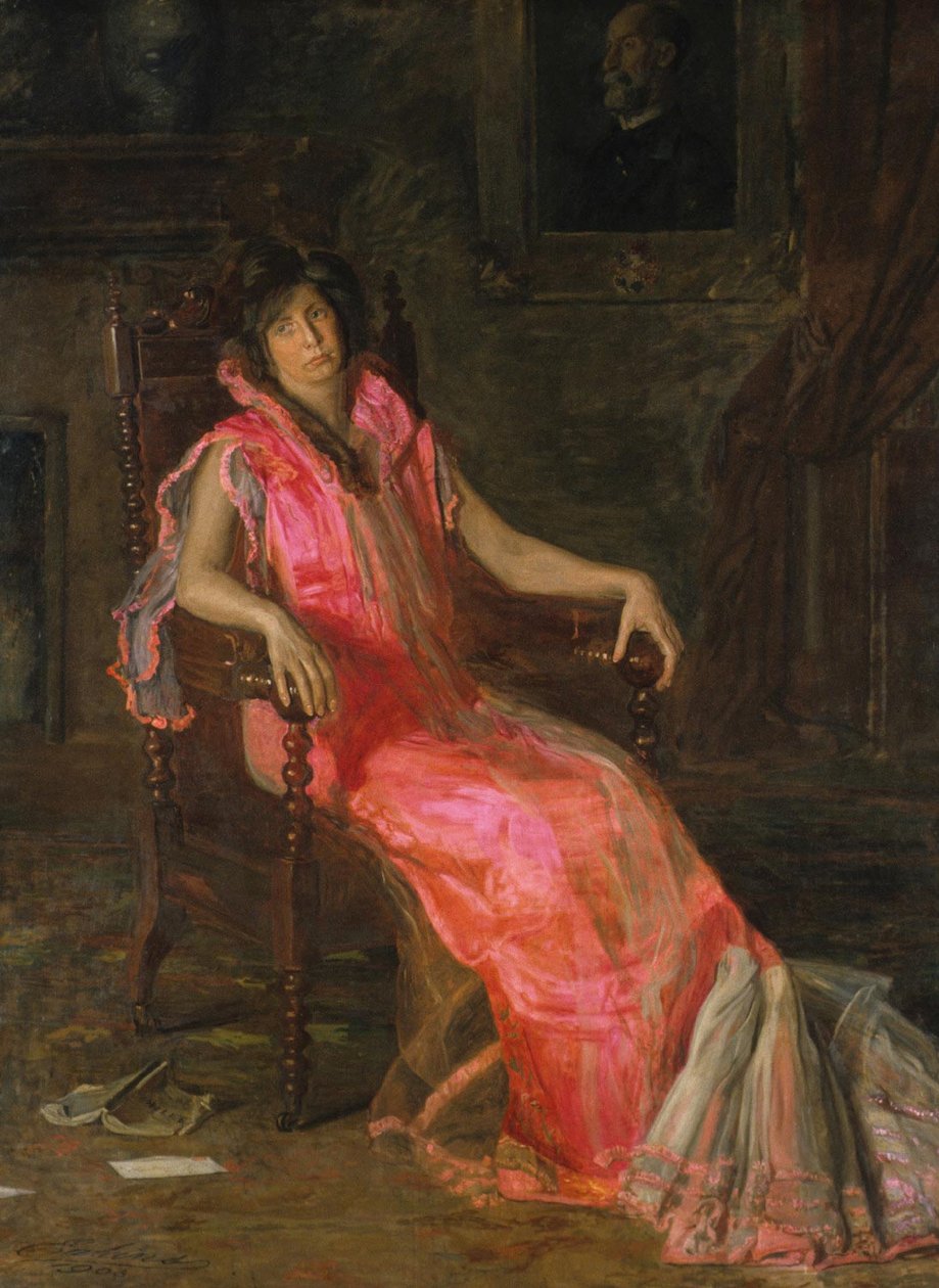 En skuespillerinde af Thomas Eakins