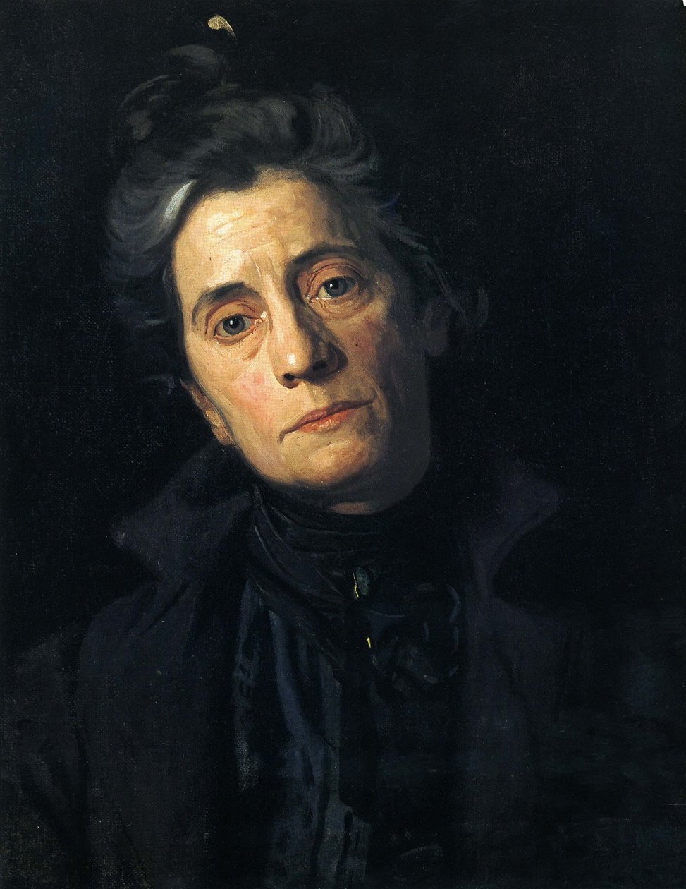 Portræt af Susan MacDowell Eakins af Thomas Eakins
