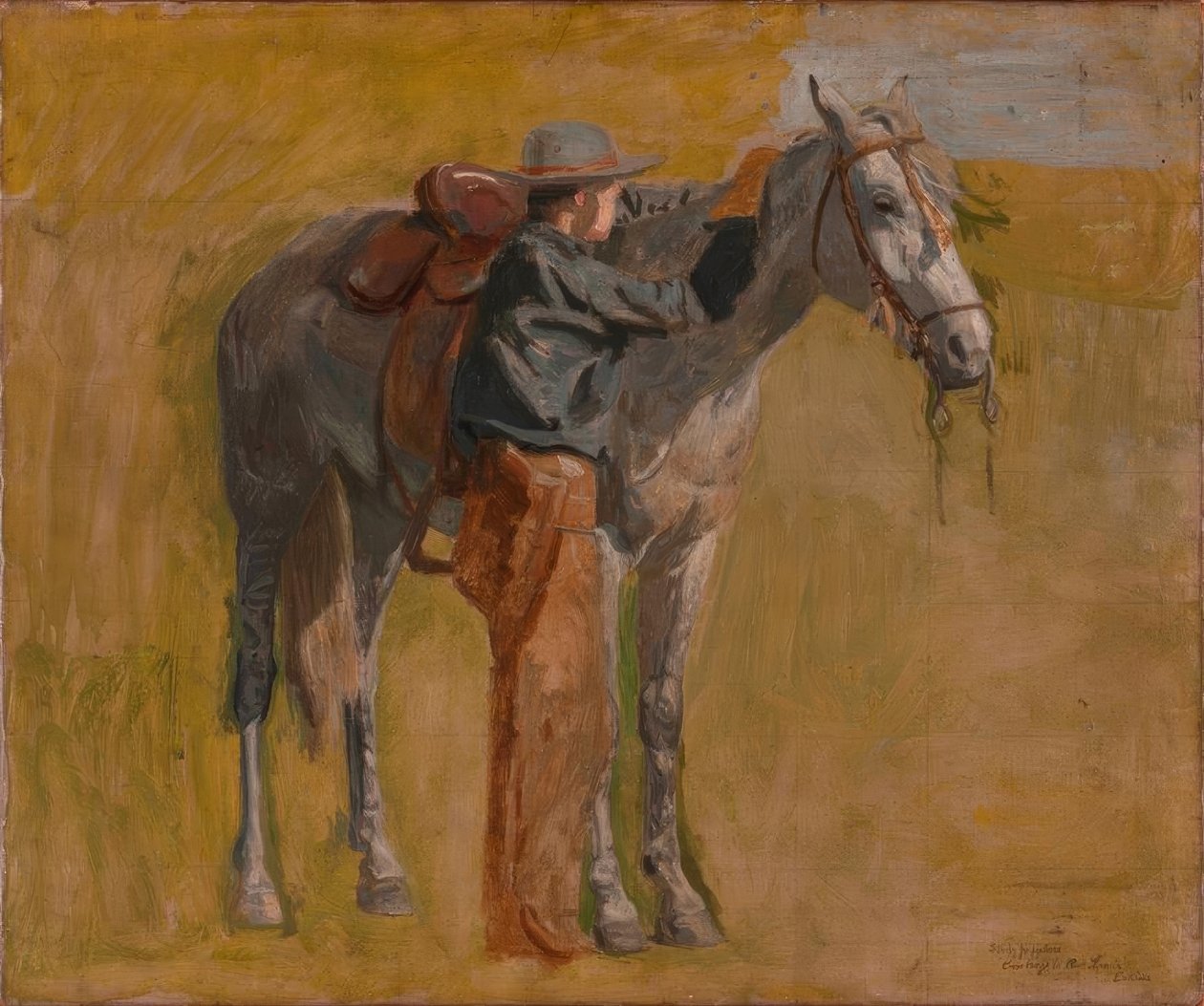 Th. Eakins, Cowboy (Studie) af Thomas Eakins