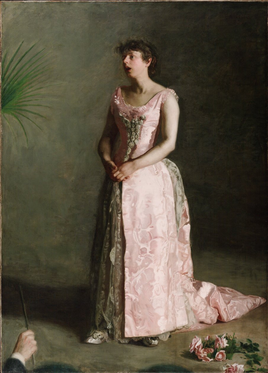 Koncertsangeren af Thomas Eakins