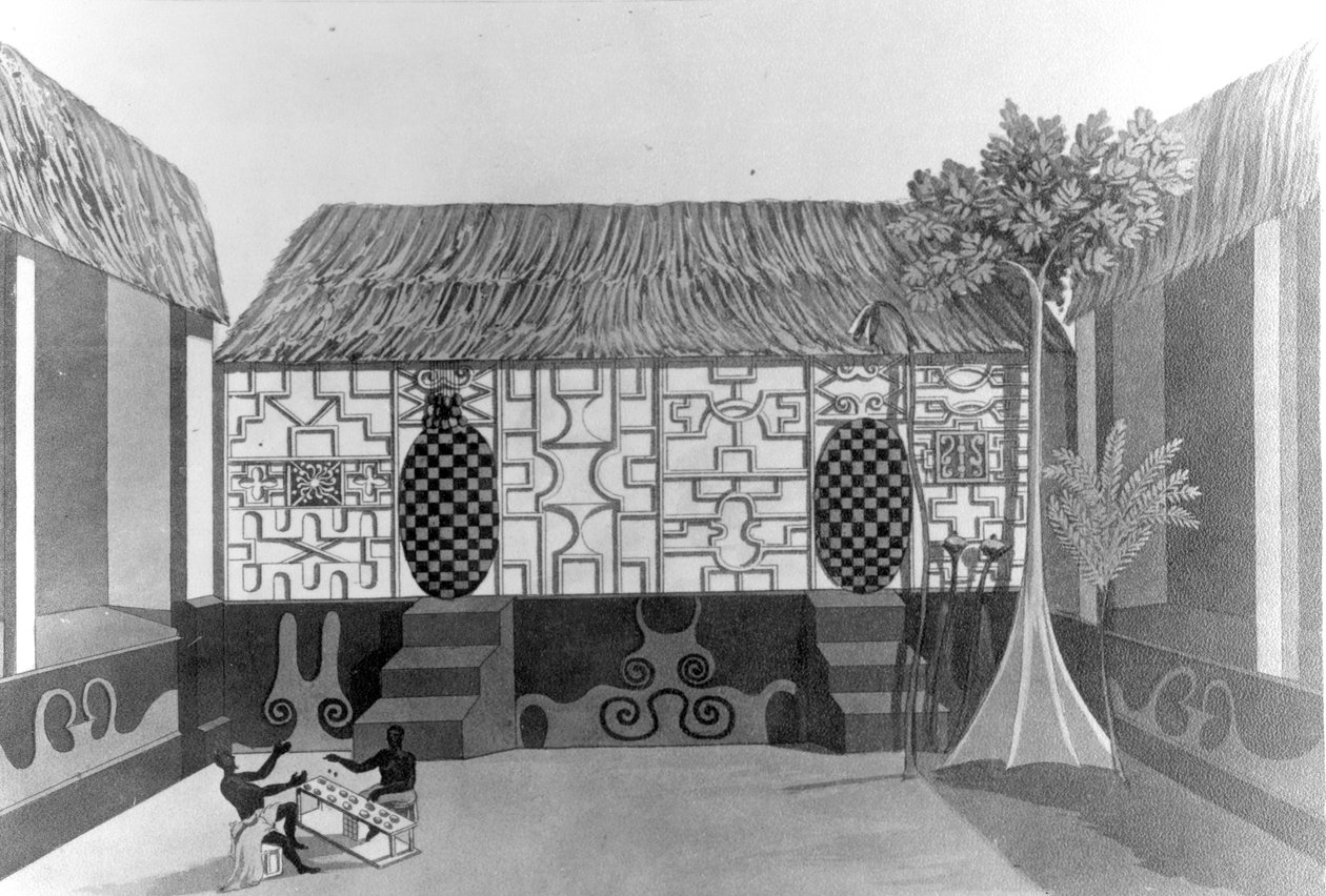 Kongens Soveværelse, 1817 af Thomas Edward Bowditch
