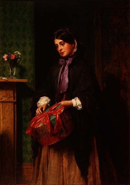 Kate Nickleby af Thomas Faed