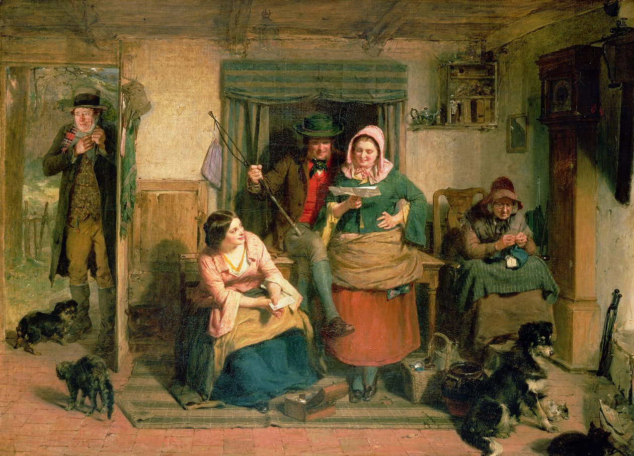 Lytterne hører aldrig noget godt om sig selv af Thomas Faed