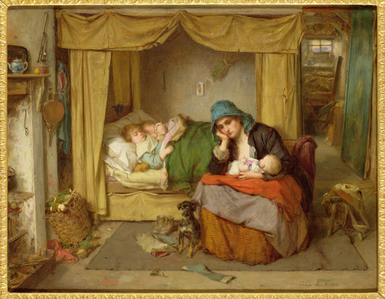 Afslutningen på en glad dag af Thomas Faed