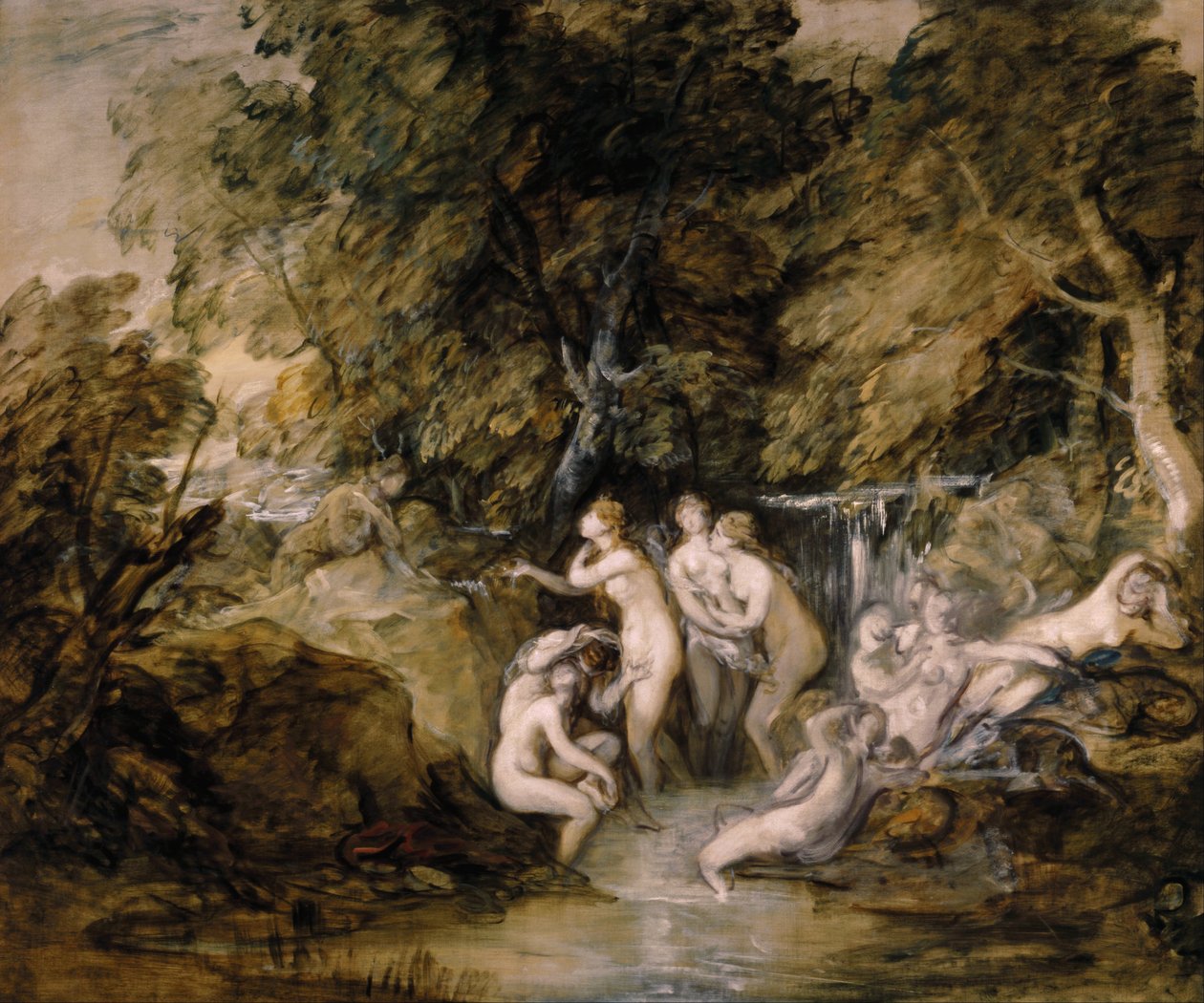 Diana og Actaeon af Thomas Gainsborough