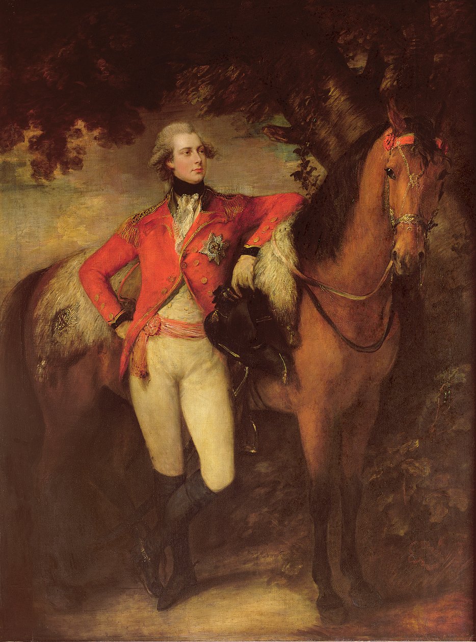 George IV, som prins af Wales, 1782 af Thomas Gainsborough