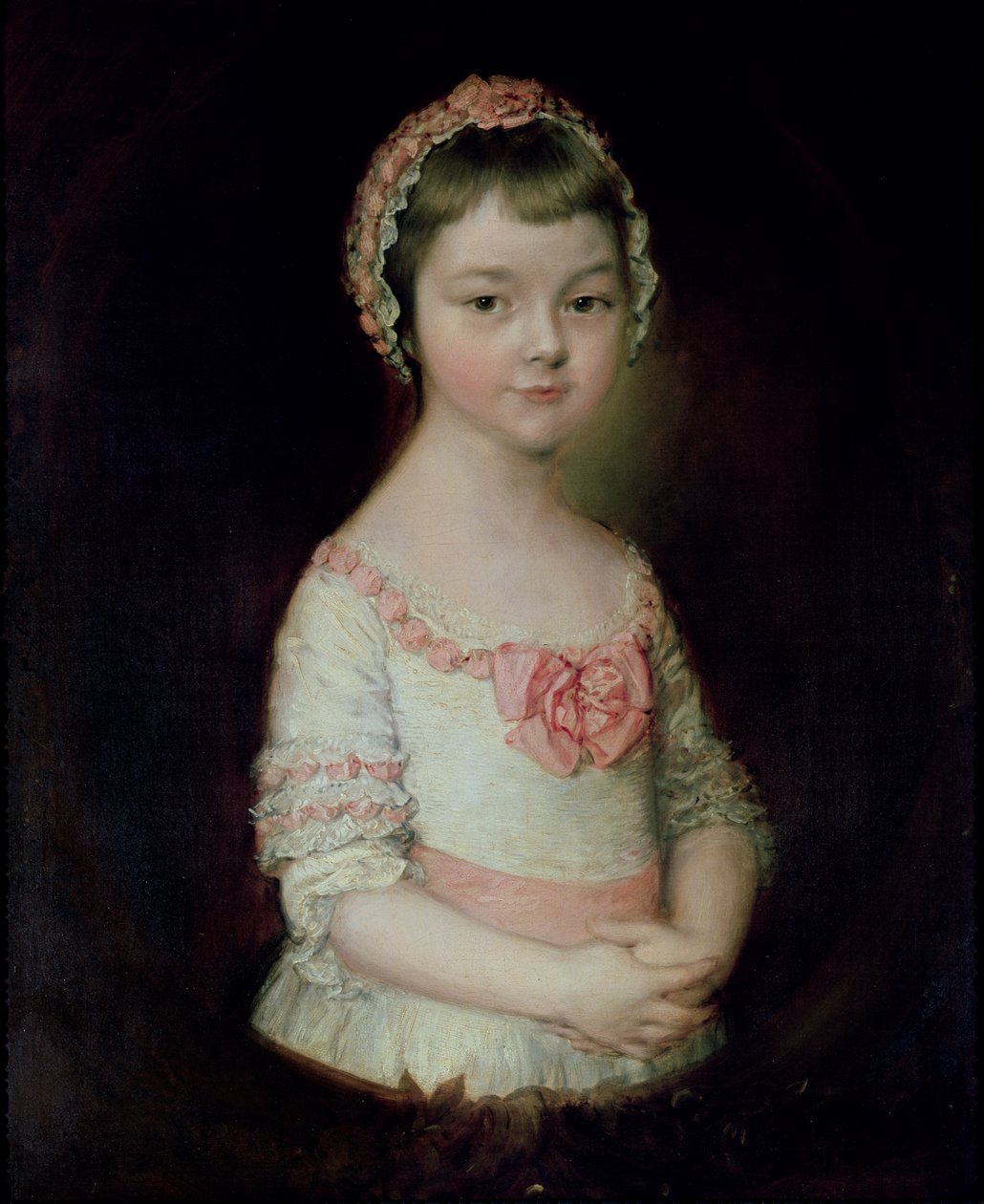 Georgiana Spencer, senere hertuginde af Devonshire af Thomas Gainsborough