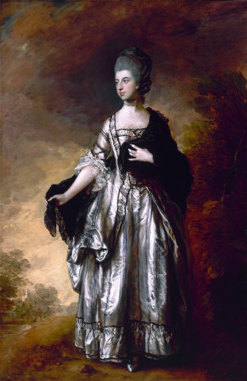 Isabella, viscountess Molyneux, senere grevinde af Sefton af Thomas Gainsborough