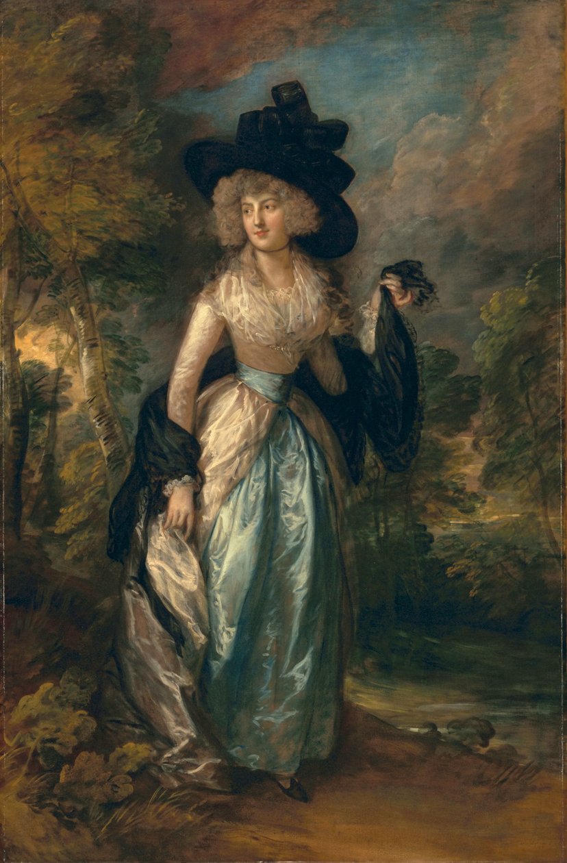 Juliana (Howard), baronesse Petre, 1788 af Thomas Gainsborough