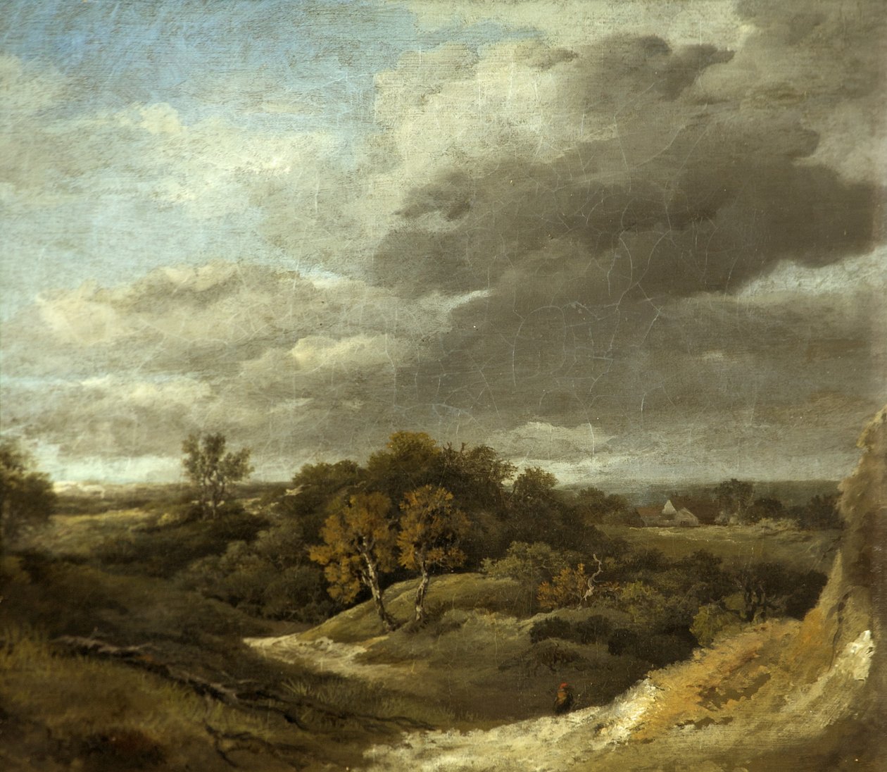 Landskab, c.1747 af Thomas Gainsborough
