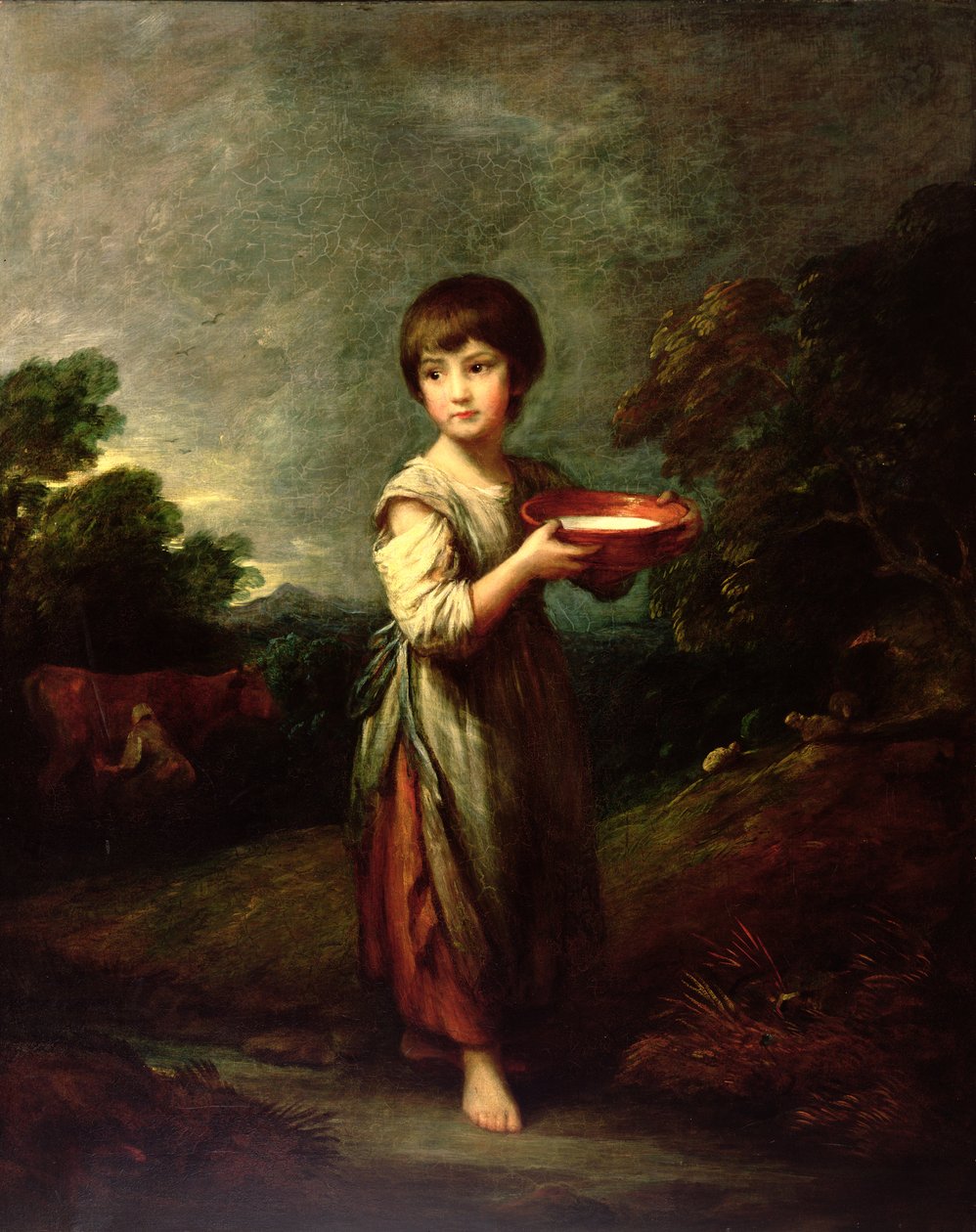 Lavinia, Mælkepigen af Thomas Gainsborough