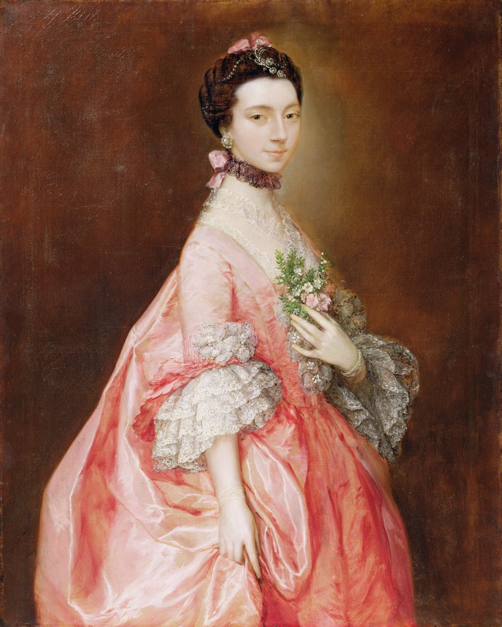 Mary Little, senere Lady Carr af Thomas Gainsborough