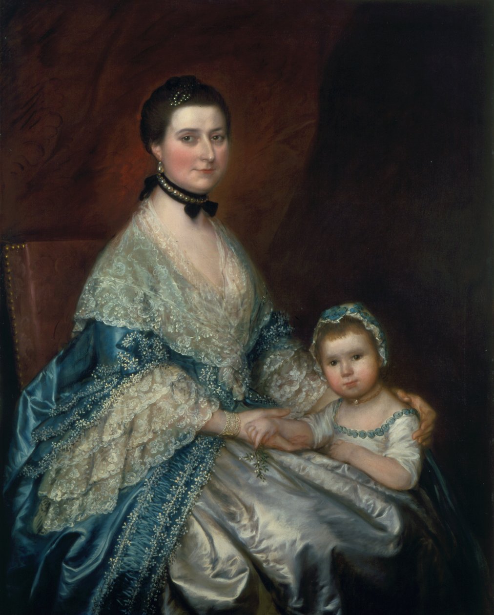 Mrs. Bedingfield og hendes datter, 1760