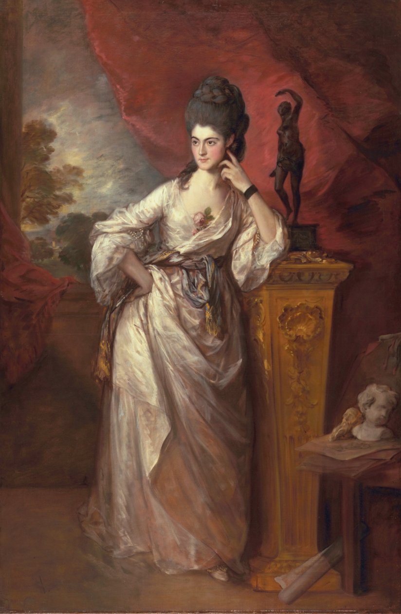 Penelope (Pitt), Viscountesse Ligonier, 1770 af Thomas Gainsborough