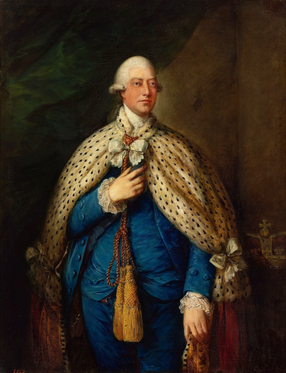 Portræt af George III af Thomas Gainsborough