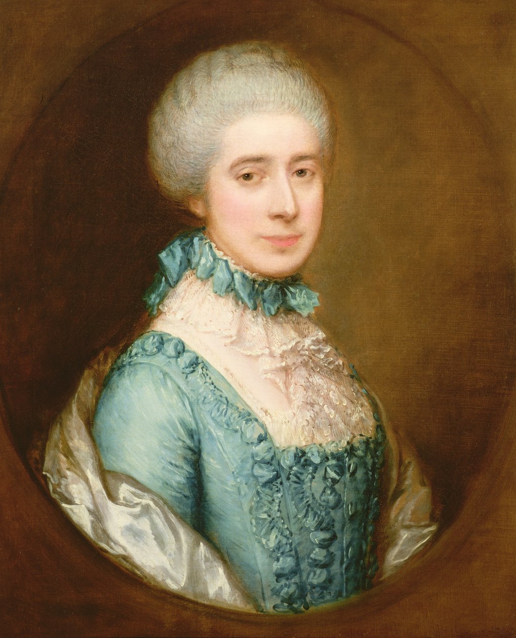 Portræt af fru Crewe af Thomas Gainsborough