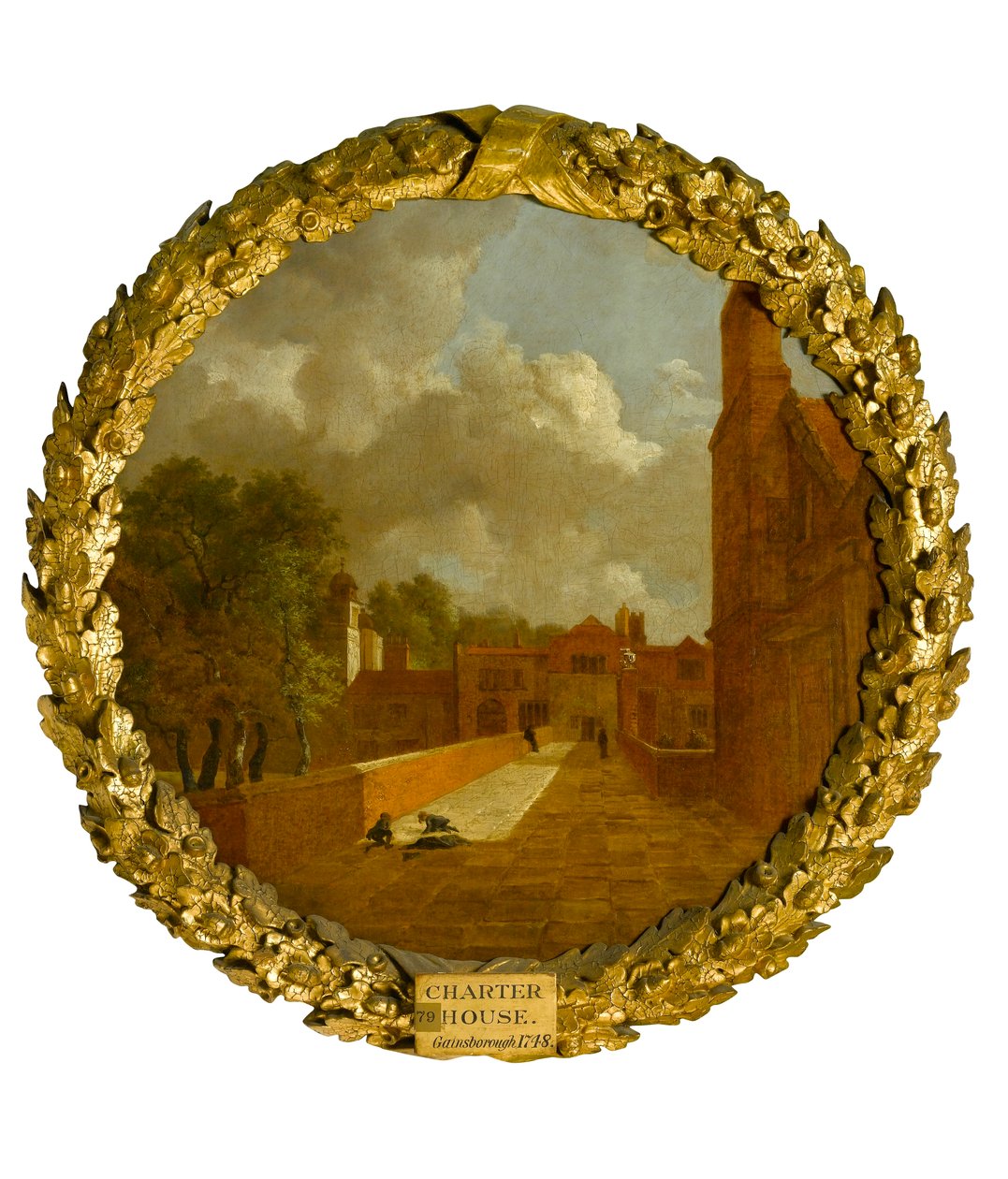 The Charterhouse, London, ca. 1748 af Thomas Gainsborough