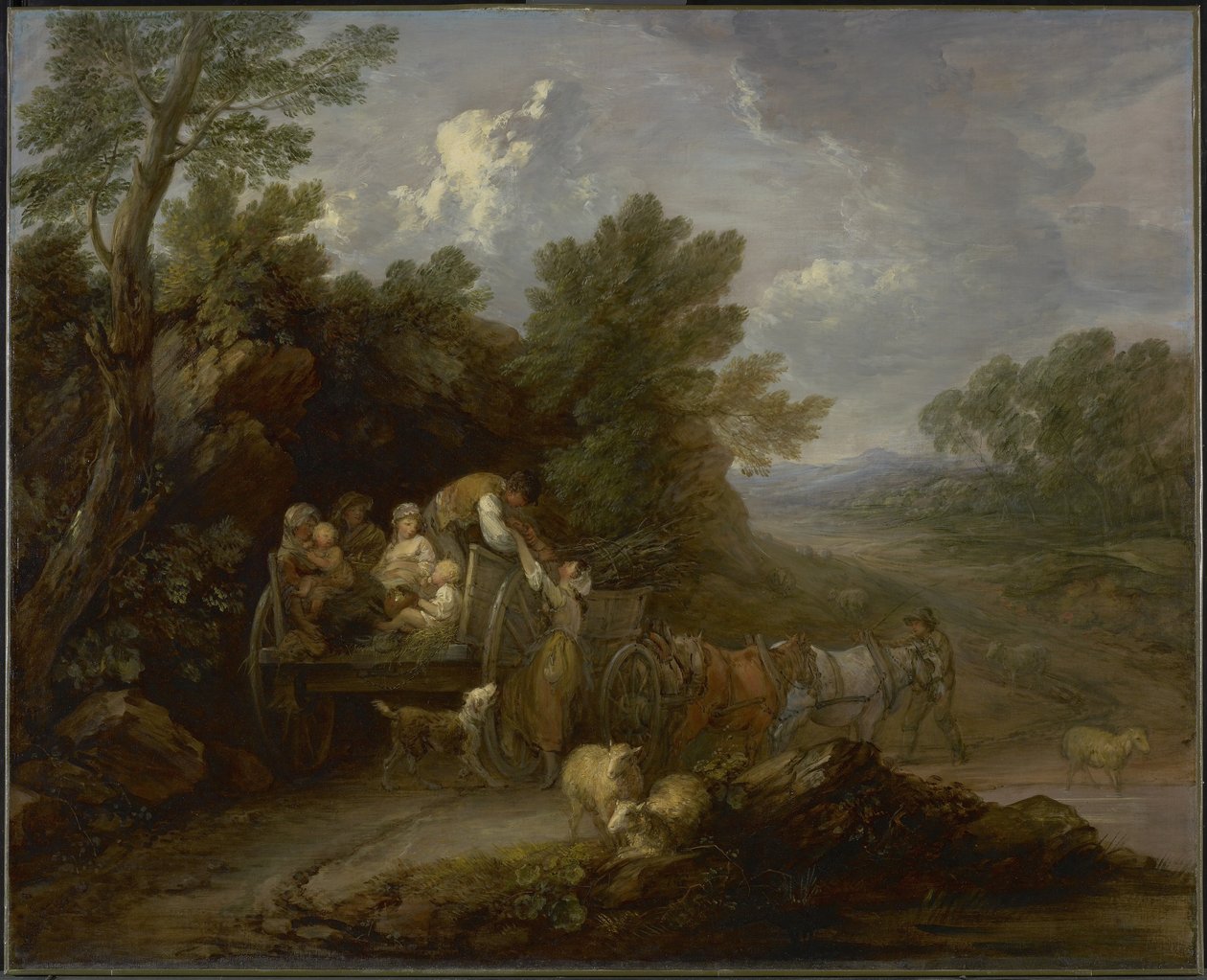Høstvognen, 1784-85 af Thomas Gainsborough