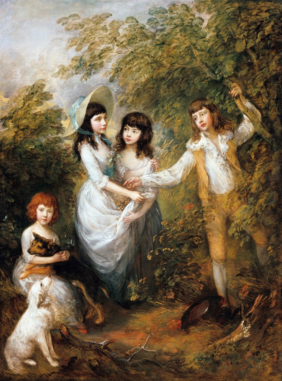 Marsham -børnene af Thomas Gainsborough