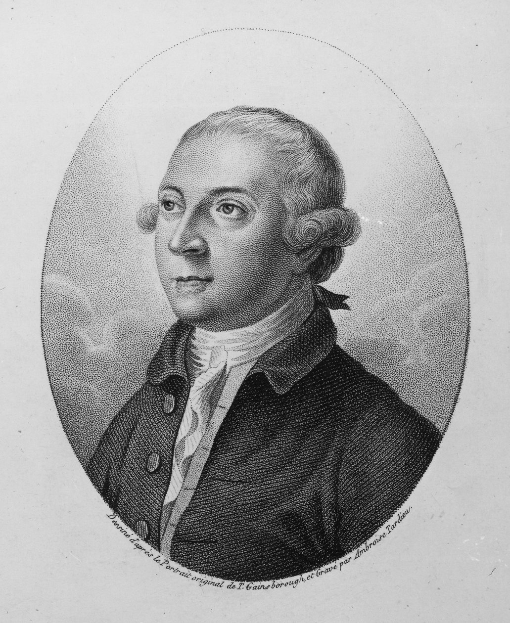 Thomas Pennant, graveret af Ambroise Tardieu af Thomas Gainsborough