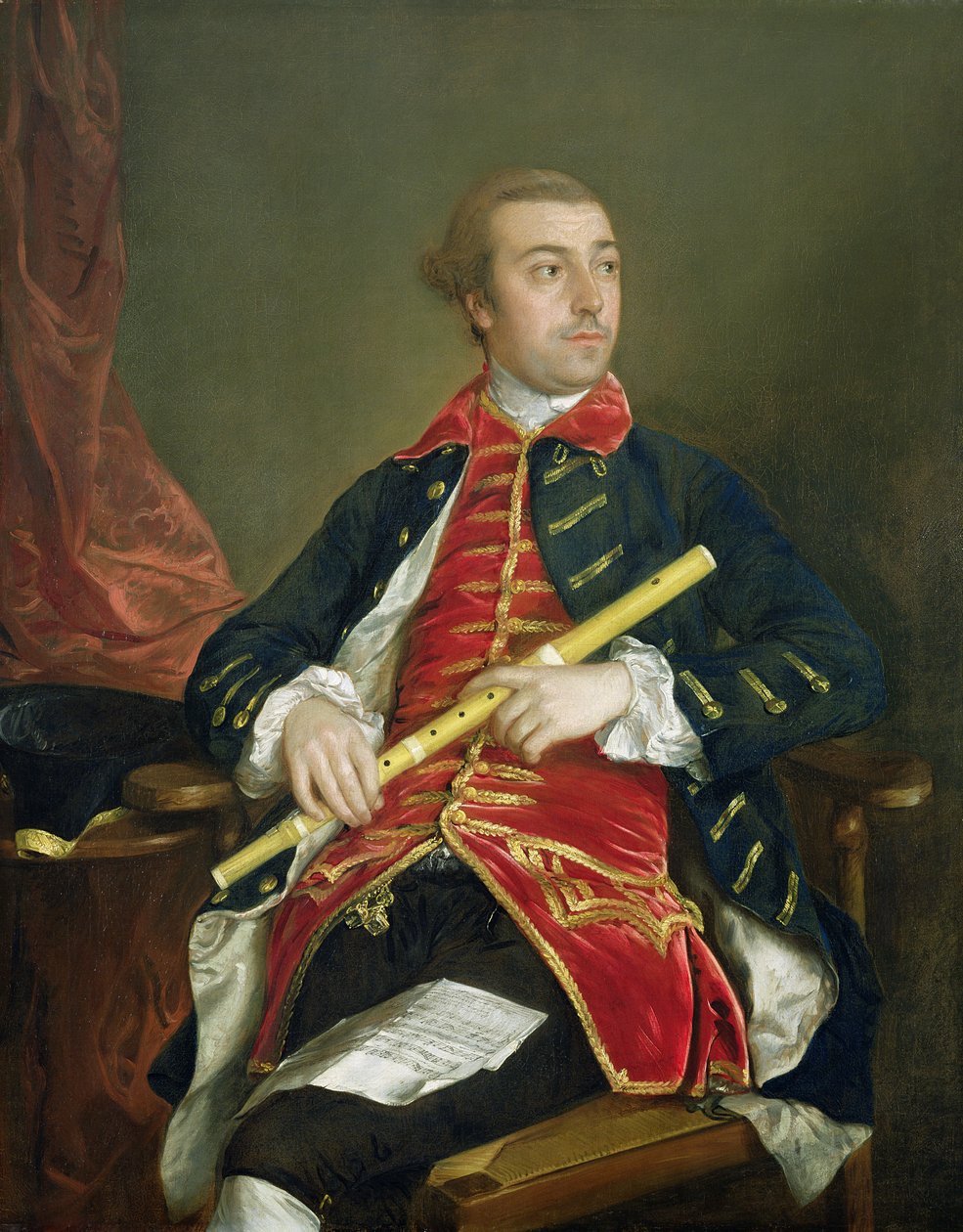 William Wollaston (1730-97), ca. 1759 af Thomas Gainsborough