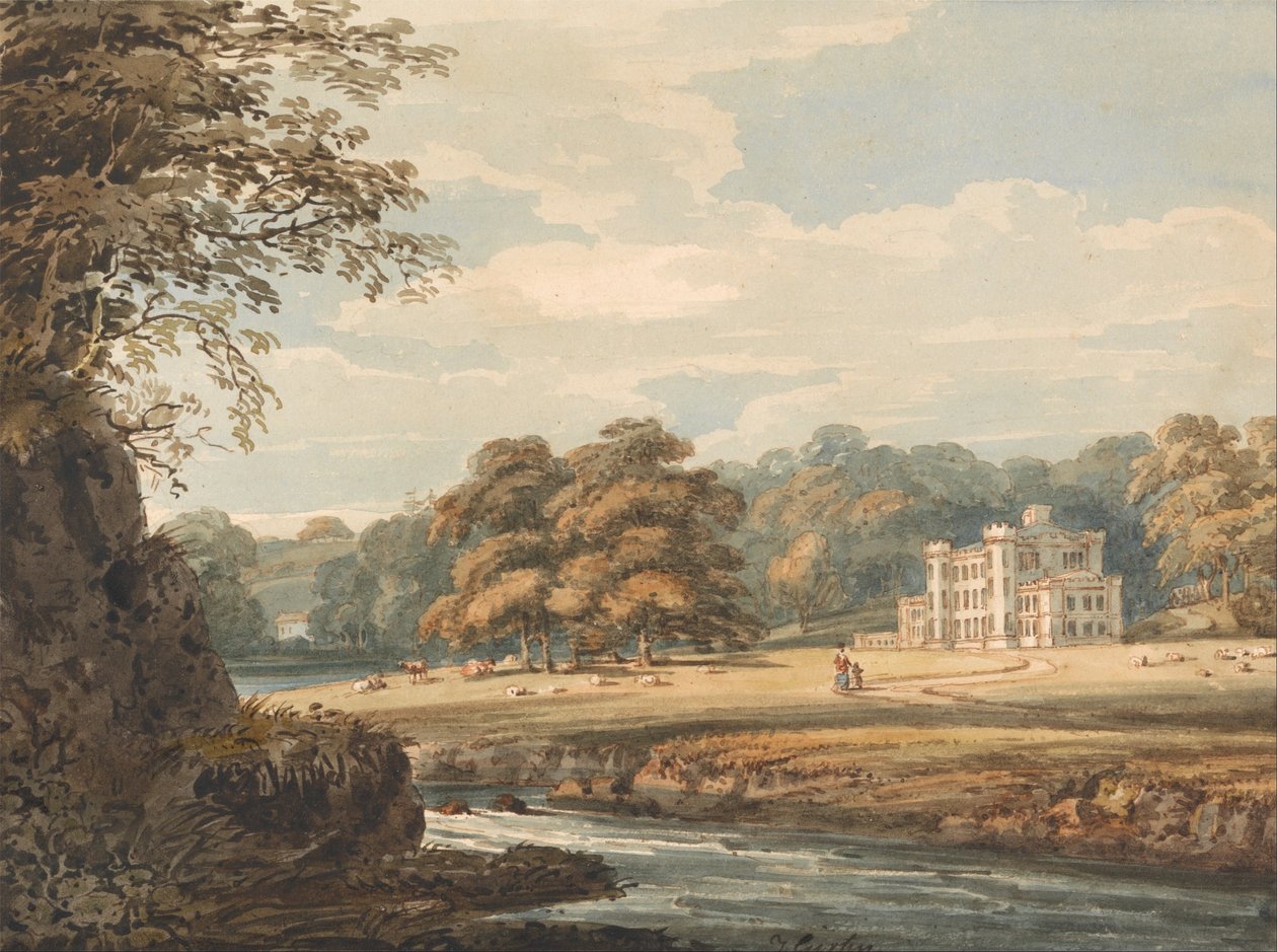 Chalfont House, Buckinghamshire af Thomas Girtin
