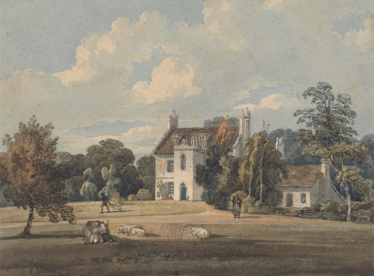 Chalfont Lodge, Buckinghamshire af Thomas Girtin