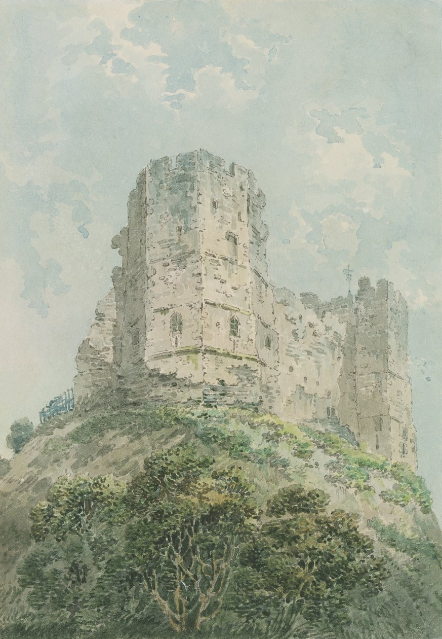 Lewes Slot af Thomas Girtin