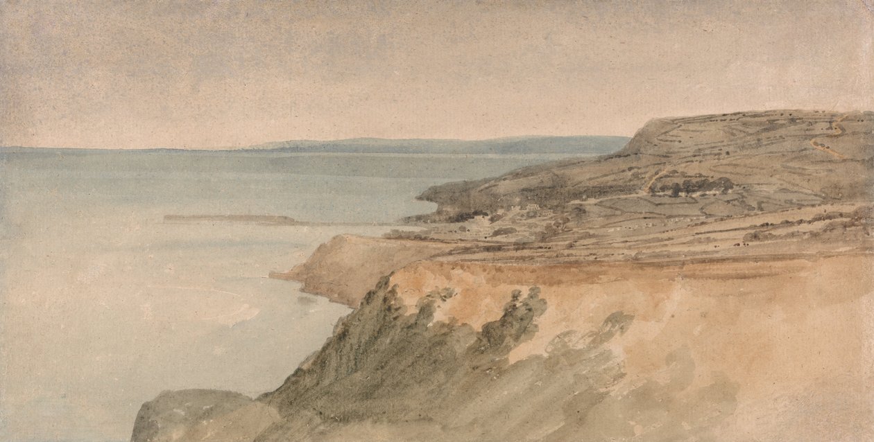 Lyme Regis, Dorset af Thomas Girtin