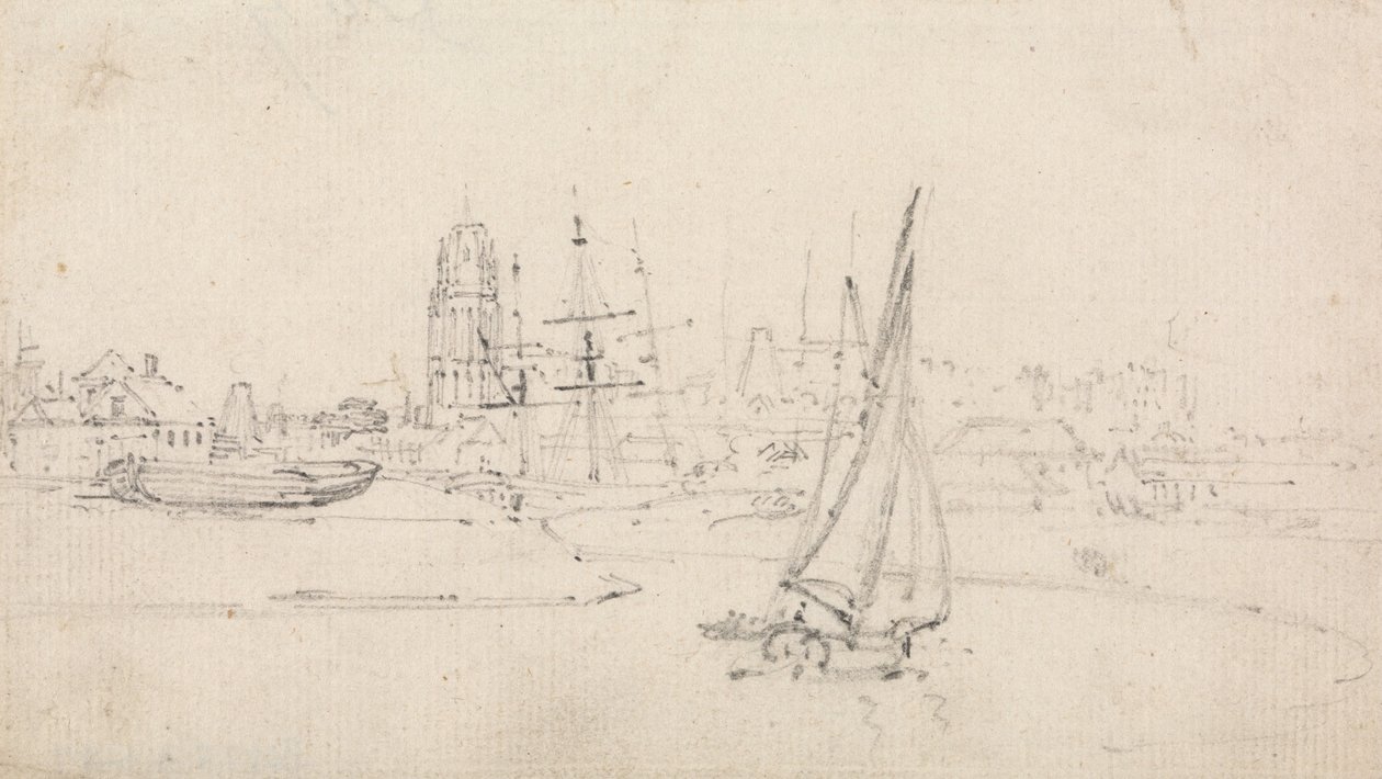 St. Mary Redcliffe, Bristol af Thomas Girtin