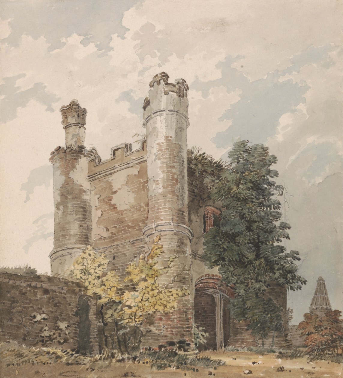 Tolleshunt-Beckingham, Essex af Thomas Girtin