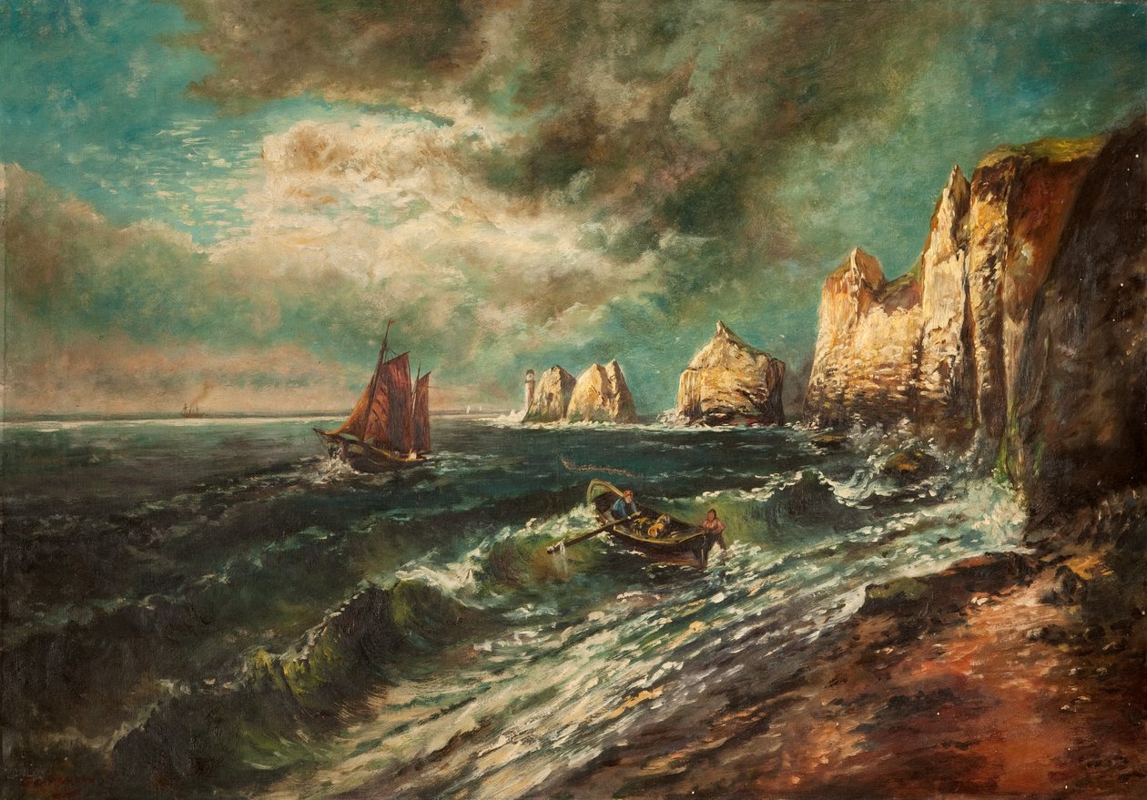 The Needles, Isle of Wight af Thomas Grimshaw