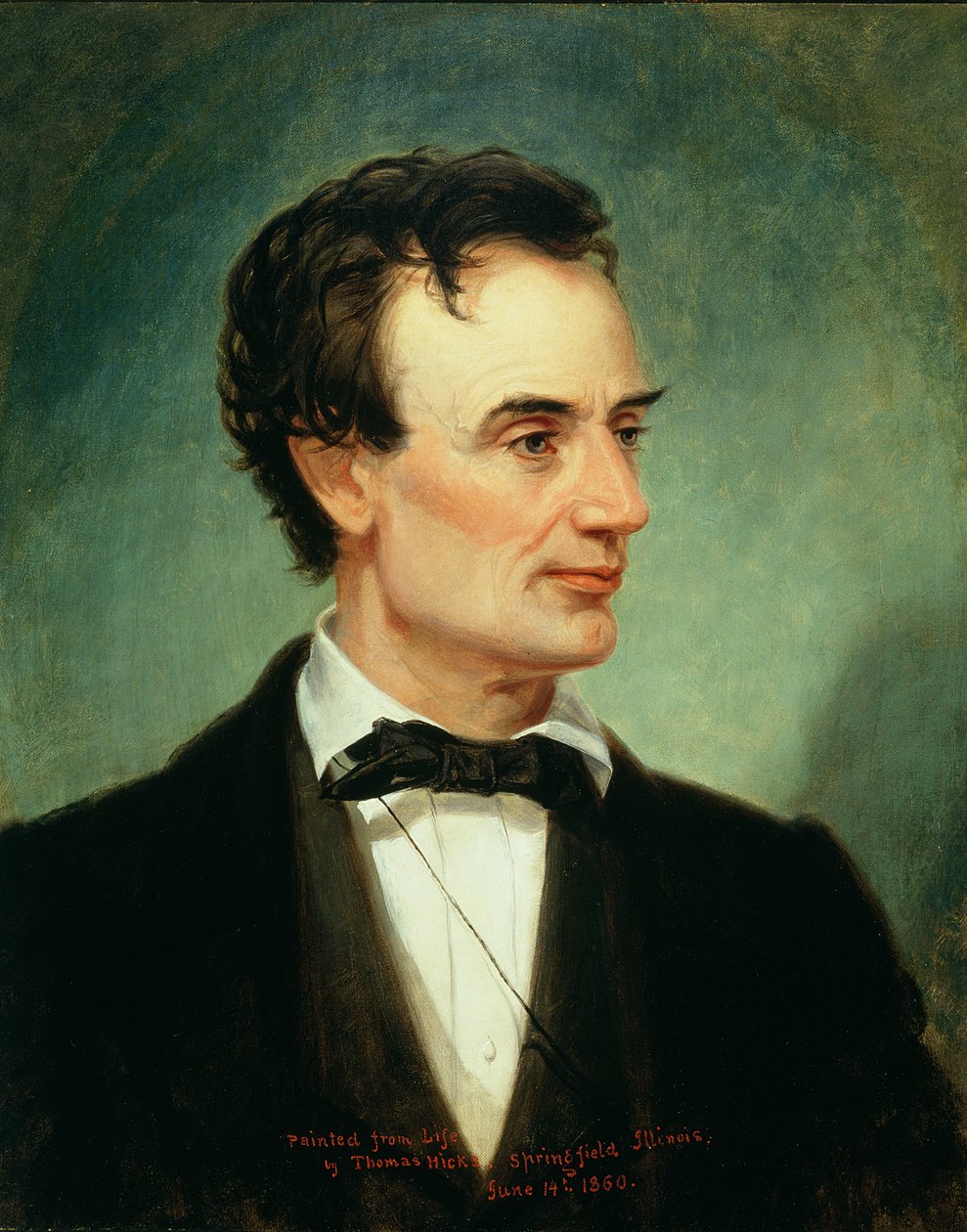 Abraham Lincoln, 1860 af Thomas Hicks