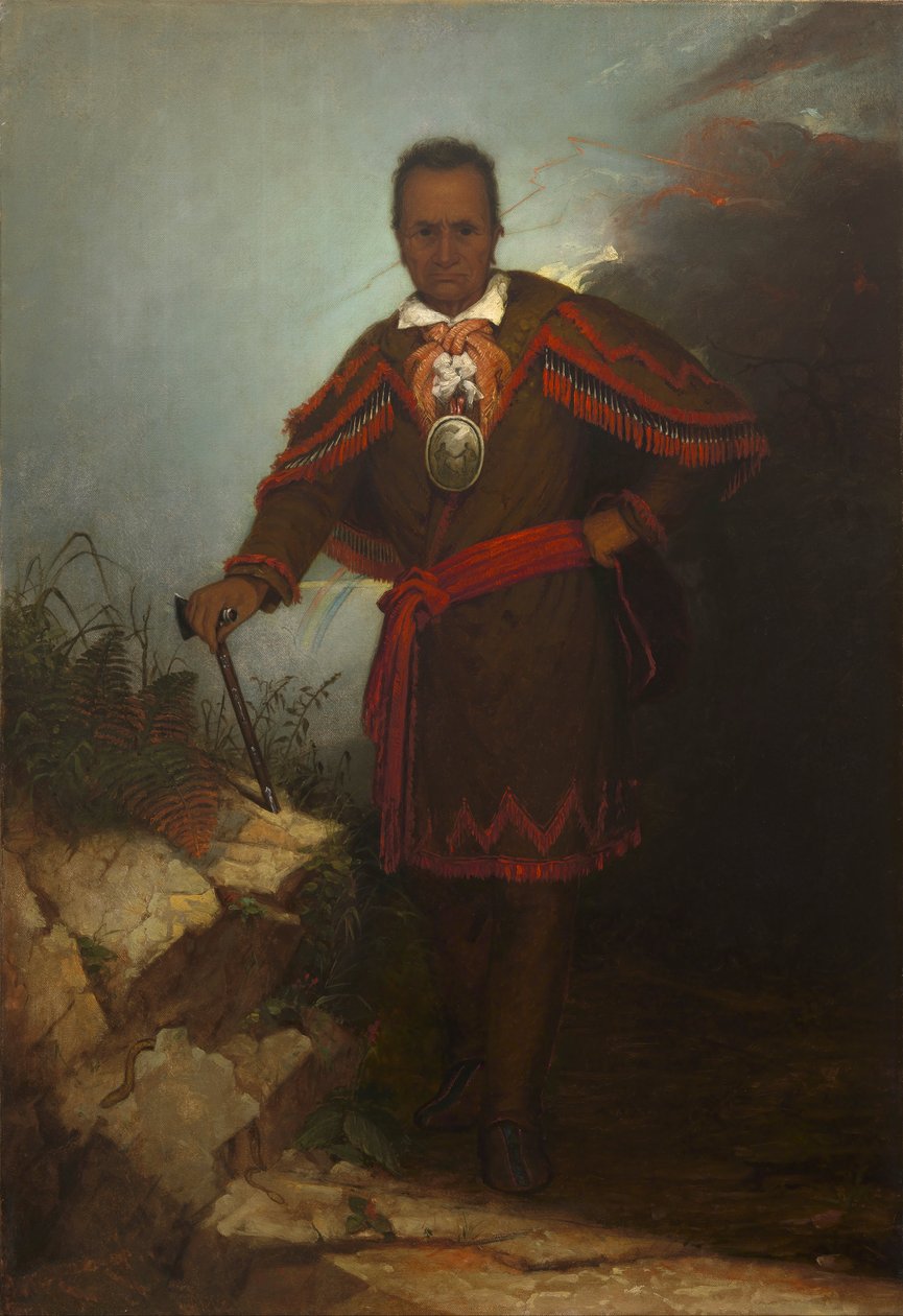 Rød jakke (Sagoyewatha) af Thomas Hicks