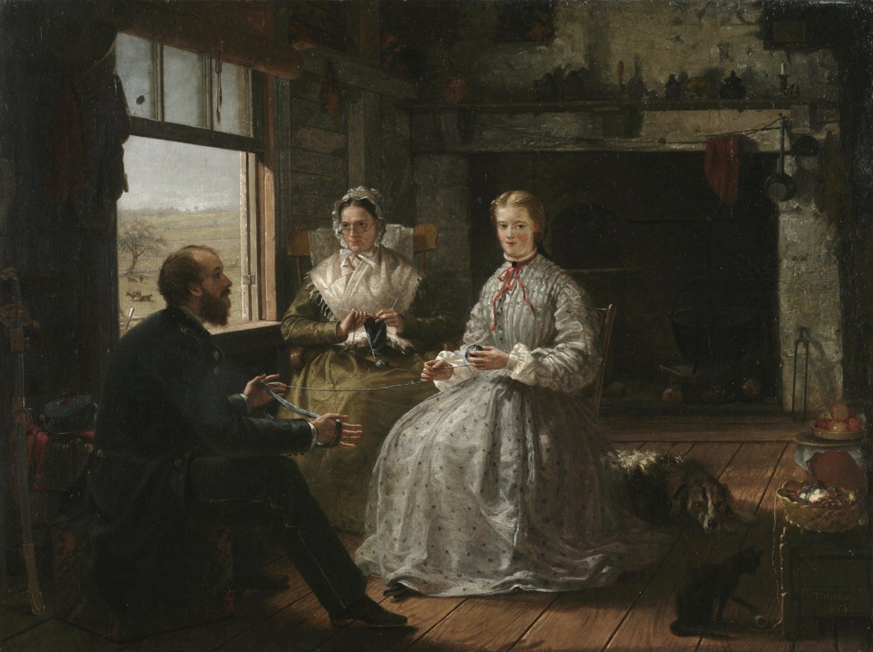 Hjemmeværnet, 1863 af Thomas Hicks