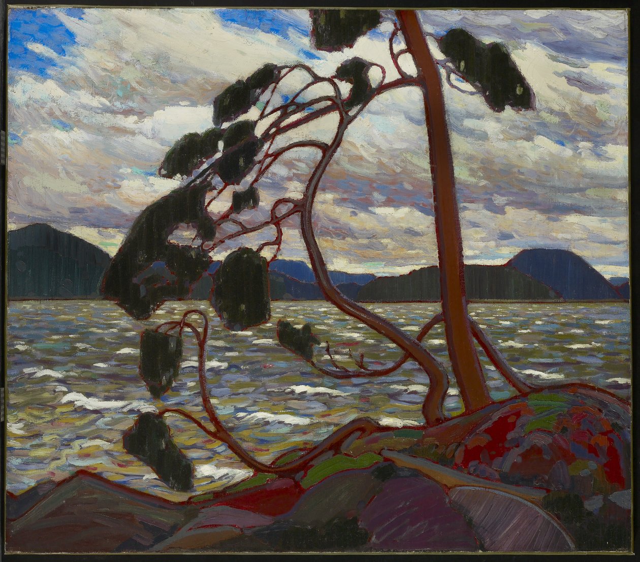 Vestenvinden, vinteren 1916-17 af Tom Thomson