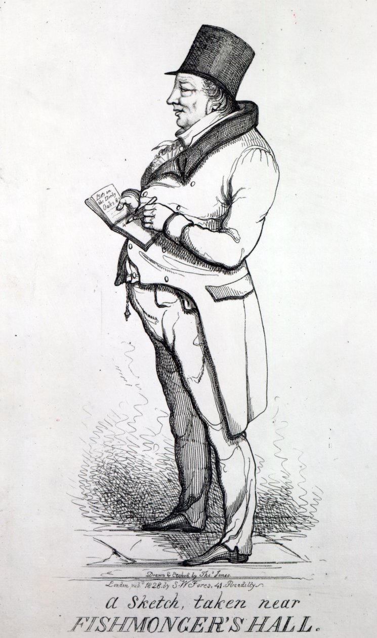 William Crockford, 1828 af Thomas Jones