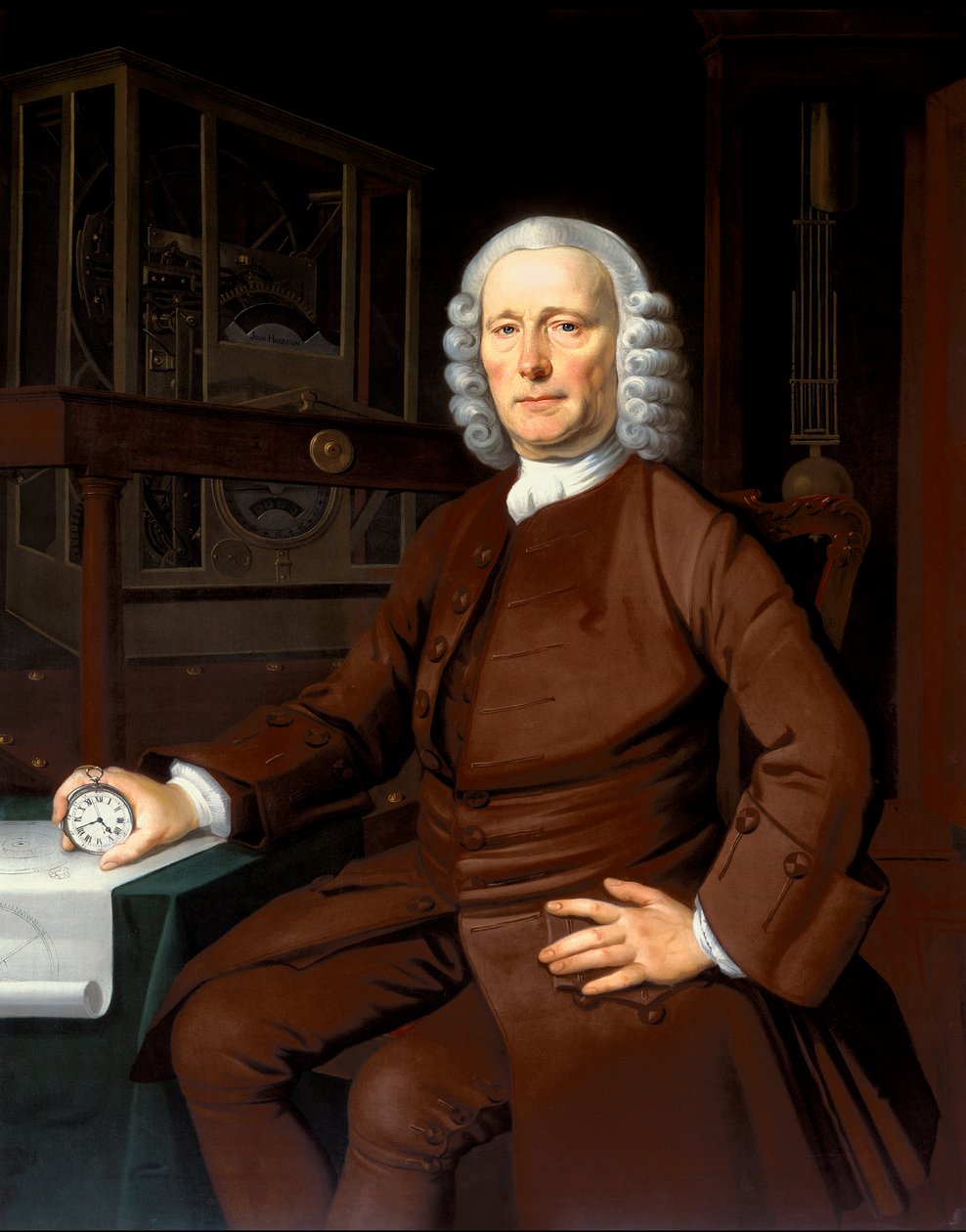 John Harrison (1693-1776) 1767 af Thomas King