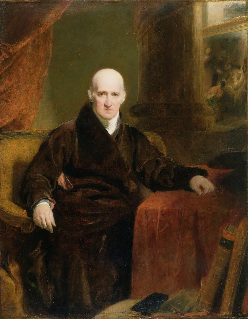 Benjamin West (1738-1820) 1810 af Thomas Lawrence