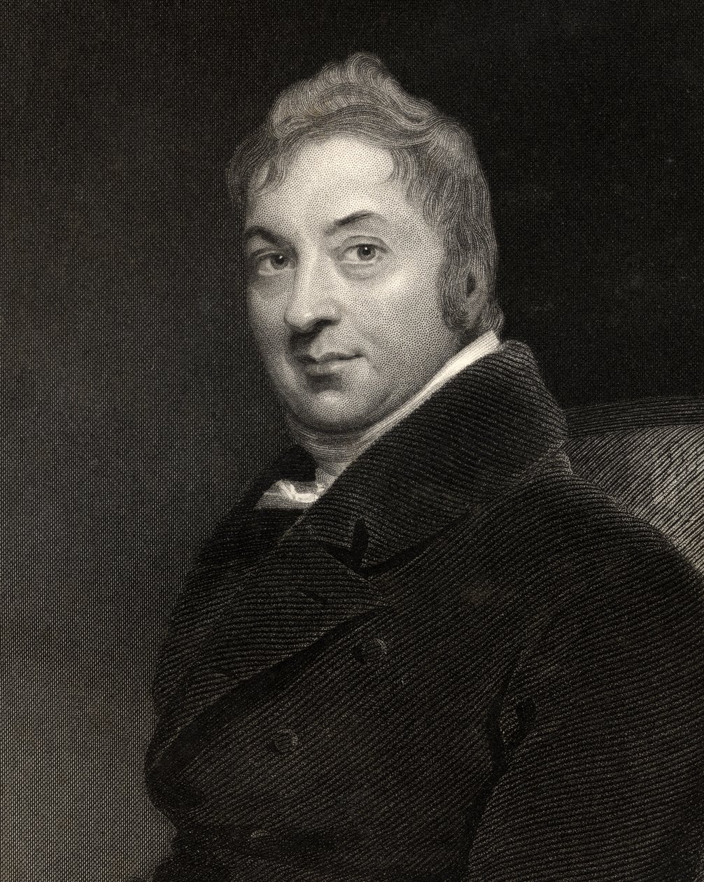 Edward Jenner, graveret af W.H. Mote, fra 