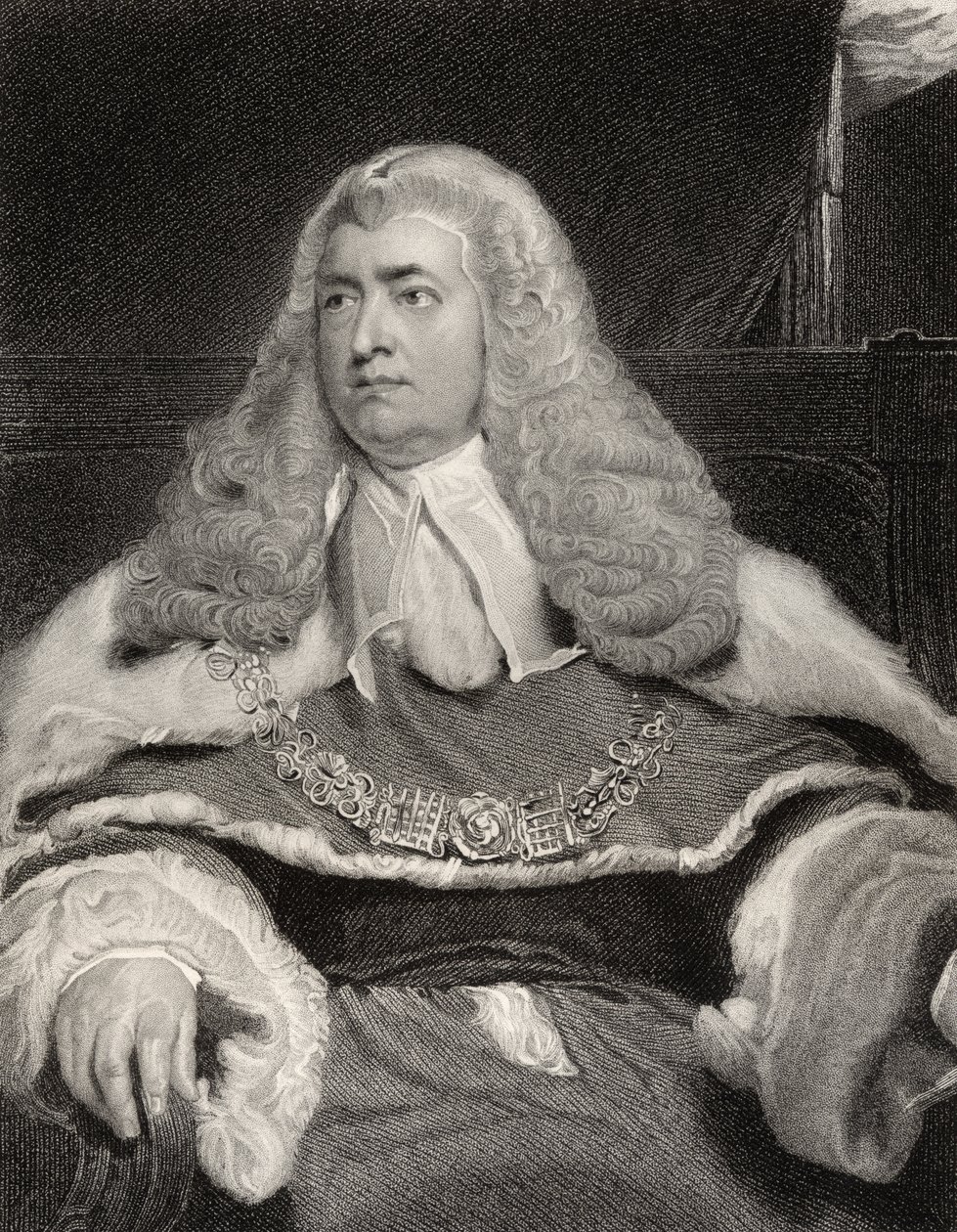 Edward Law, 1st Baron Ellenborough, graveret af G. Parker, fra 