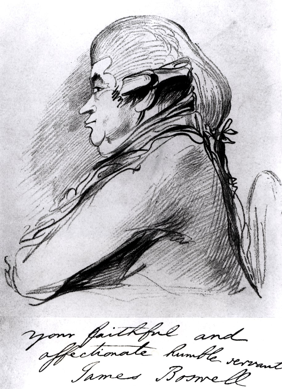 James Boswell (1740-95), ca. 1790-95 af Thomas Lawrence