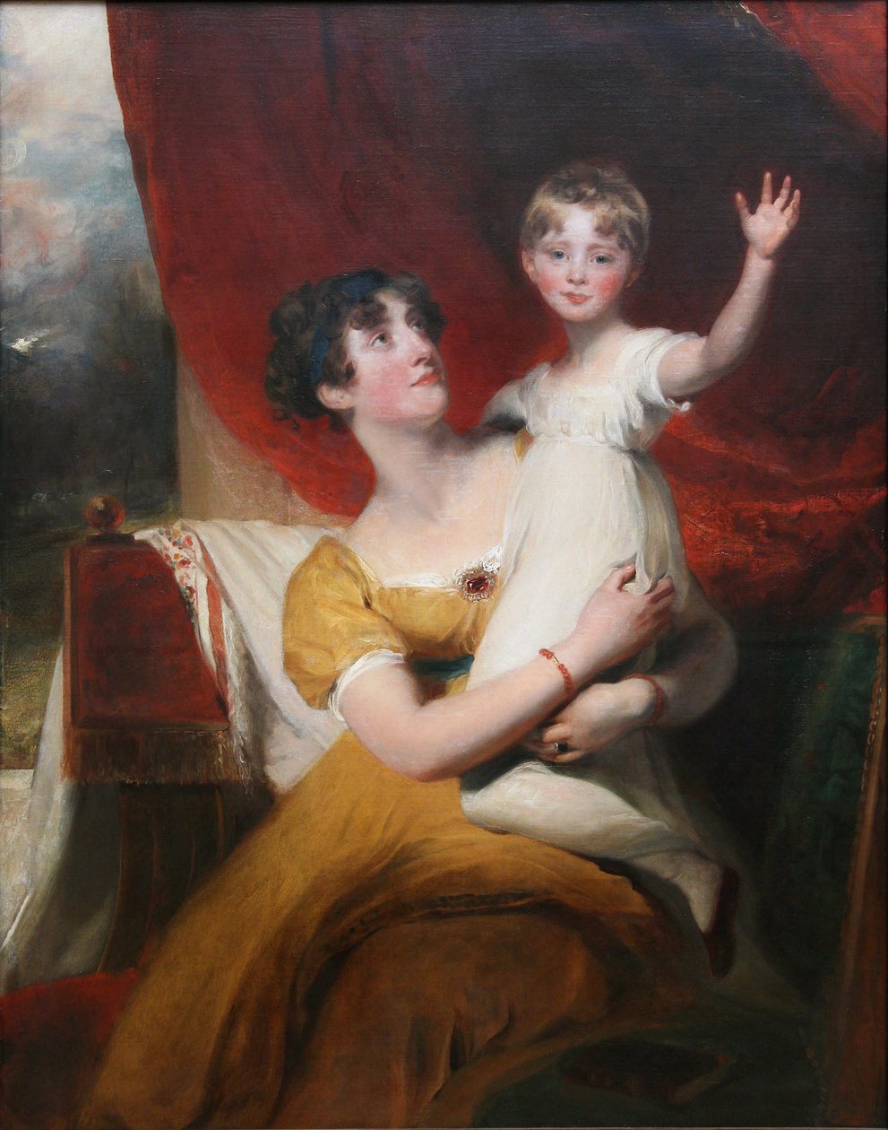 Lady Orde med sin datter Anne af Thomas Lawrence