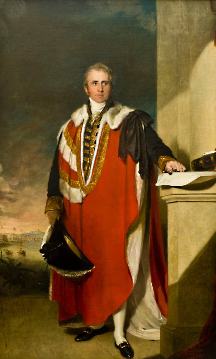 Lord Amherst af Thomas Lawrence
