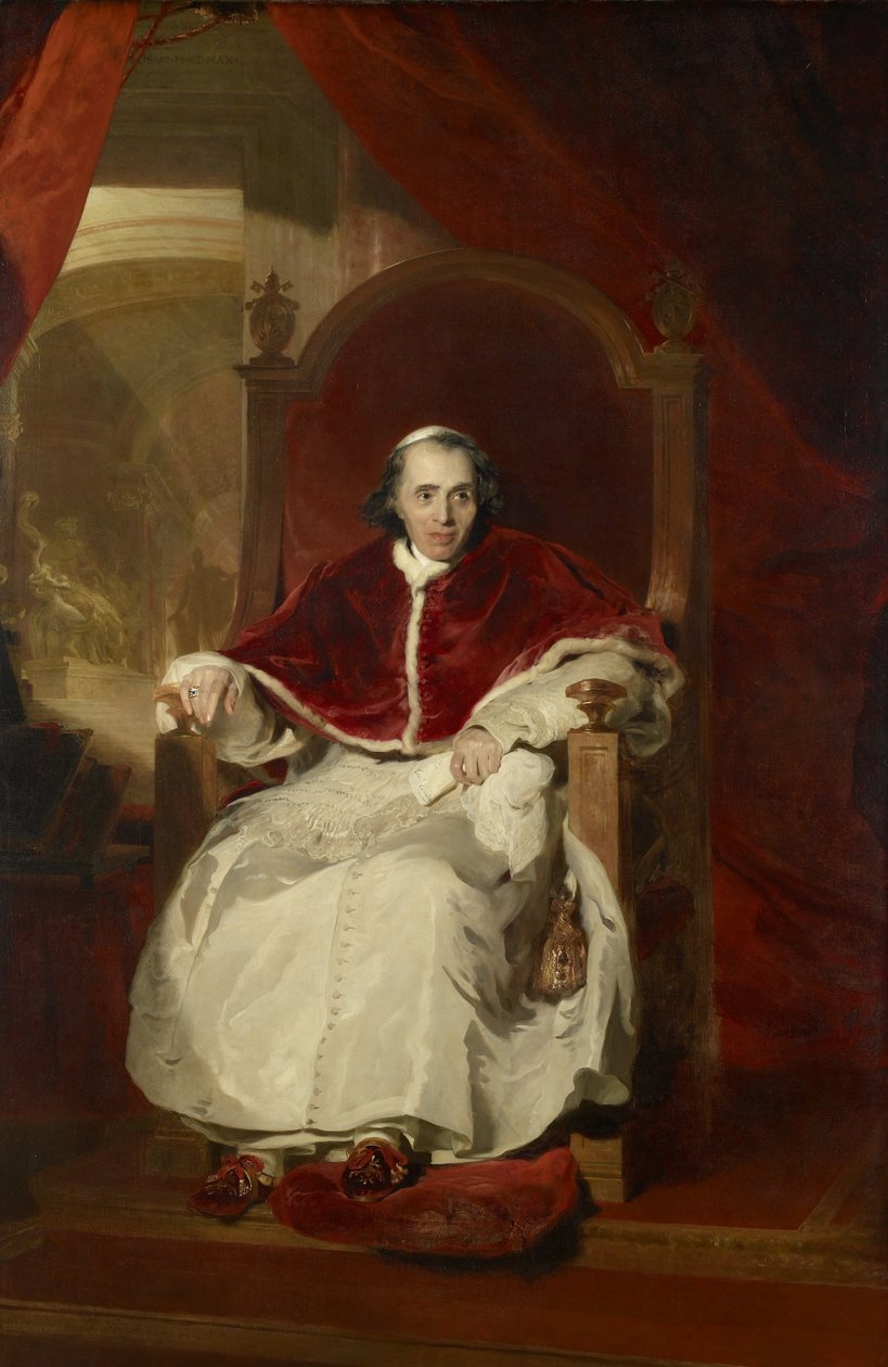 Pave Pius VII (1742-1823) af Thomas Lawrence
