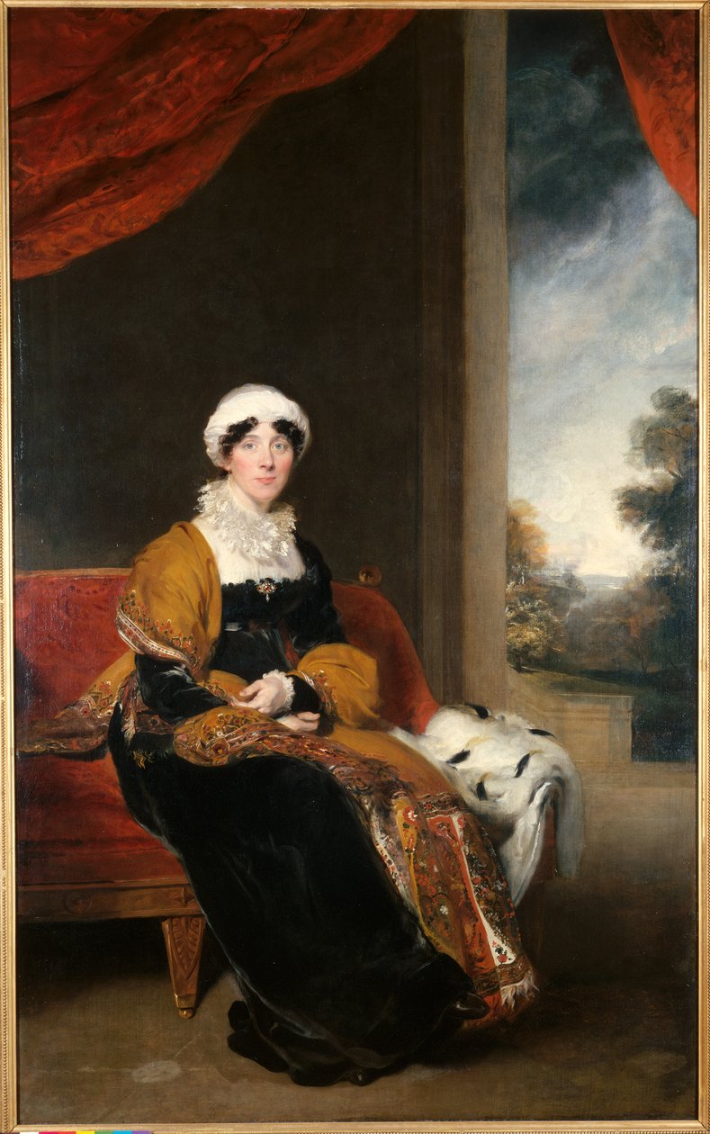 Portræt af Eleanor, Lady Wigram, 1815-16 af Thomas Lawrence