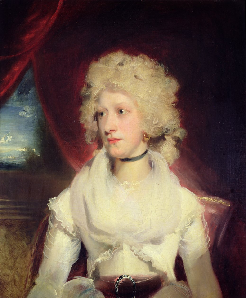 Portræt af Miss Martha Carr af Thomas Lawrence
